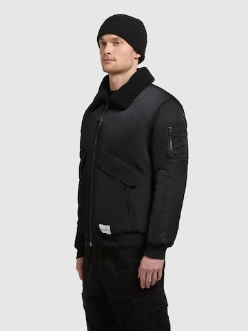 khujo Winterjacke 'Ground' in Schwarz
