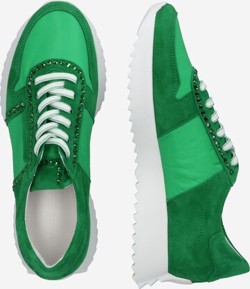 Kennel & Schmenger Låg sneaker 'PULL' i grön