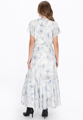 DreiMaster Vintage Summer dress in Blue