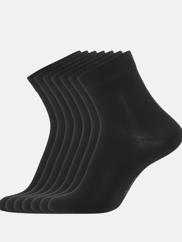 Copenhagen Bamboo Socks in Black: front