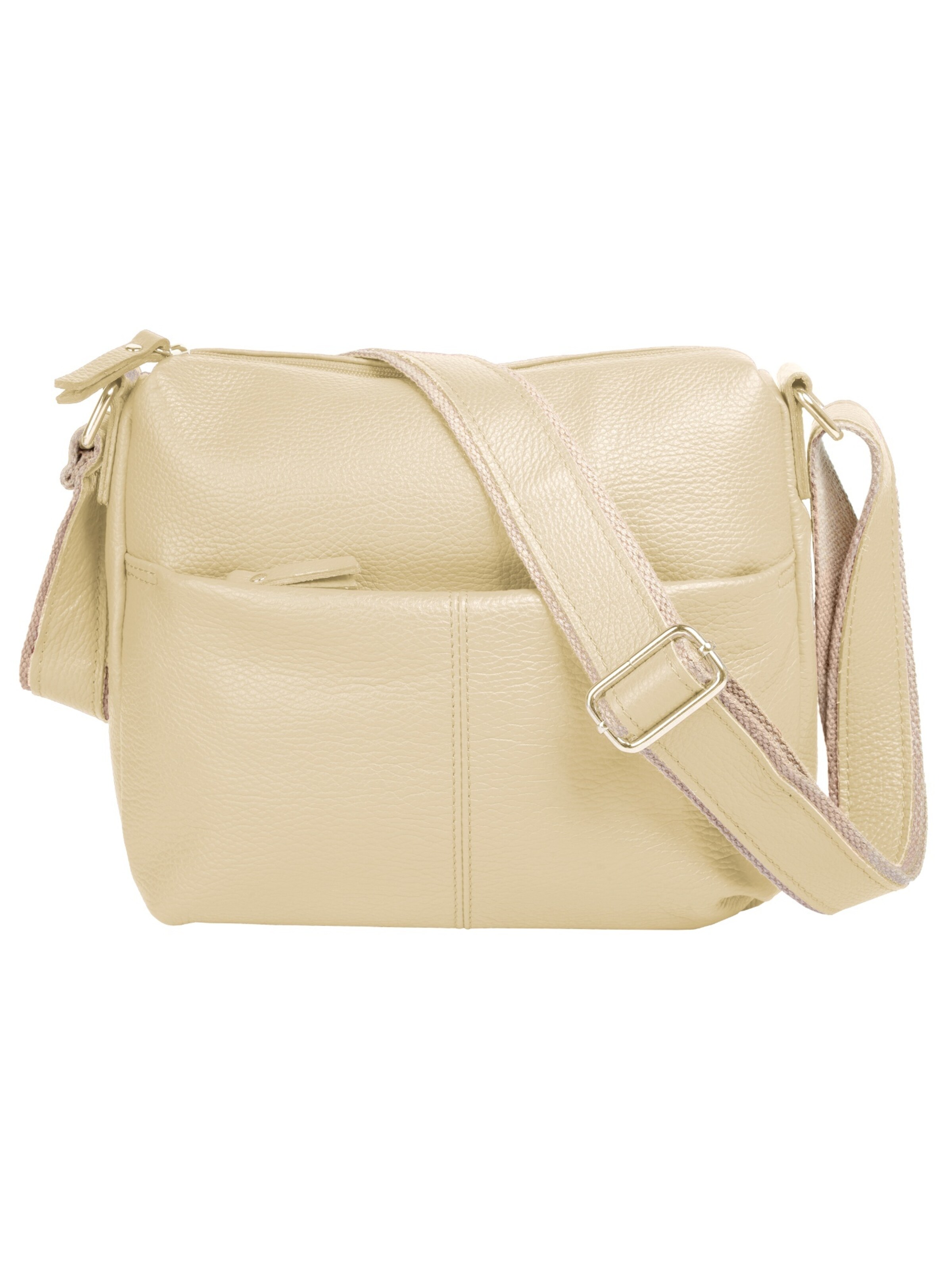 Sac à bandoulière Samantha Look en beige : devant