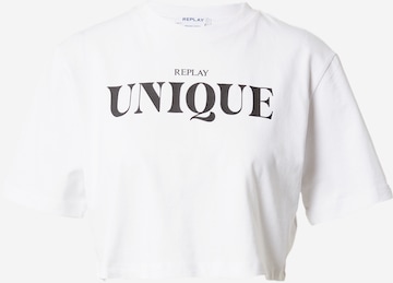 REPLAY Shirt in White: front