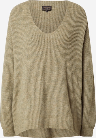 Herrlicher Sweater 'Lini' in Green: front