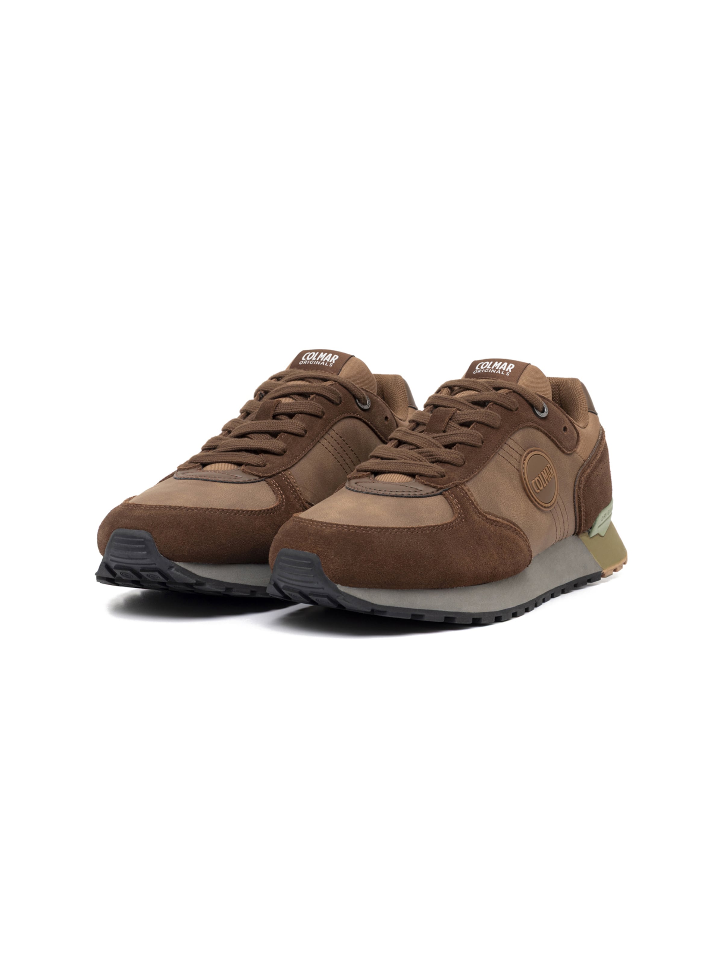 Colmar Platform trainers 'Travis Boost' in Brown: front