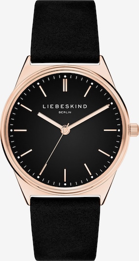 Liebeskind Berlin Analog watch in Rose gold / Black / White, Item view