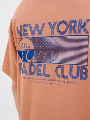 JACK & JONES Shirt in Orange