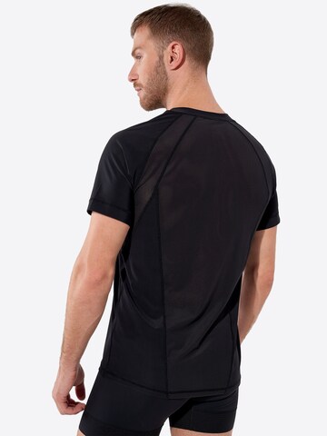 HOM Performance shirt ' Sports Lab Crew Neck ' in Black