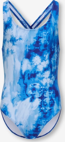ONLY GIRLS Badeanzug 'KOGHOLIDAY' in Blau: Vorderseite