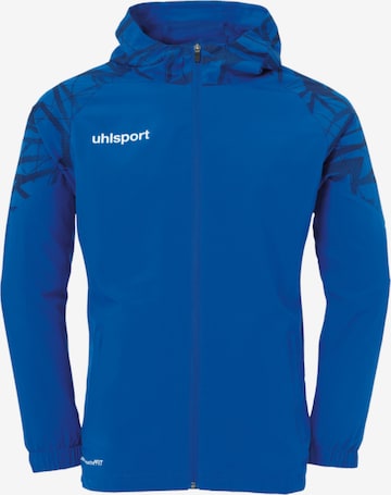 UHLSPORT Trainingsjacke in Blau: Vorderseite