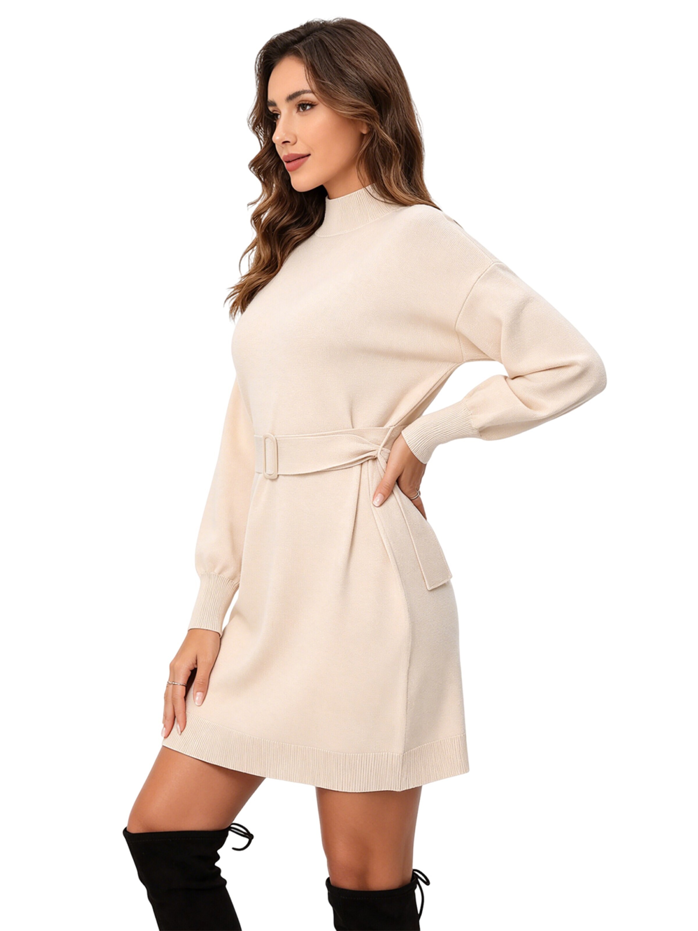 KoJooin Dress in Beige