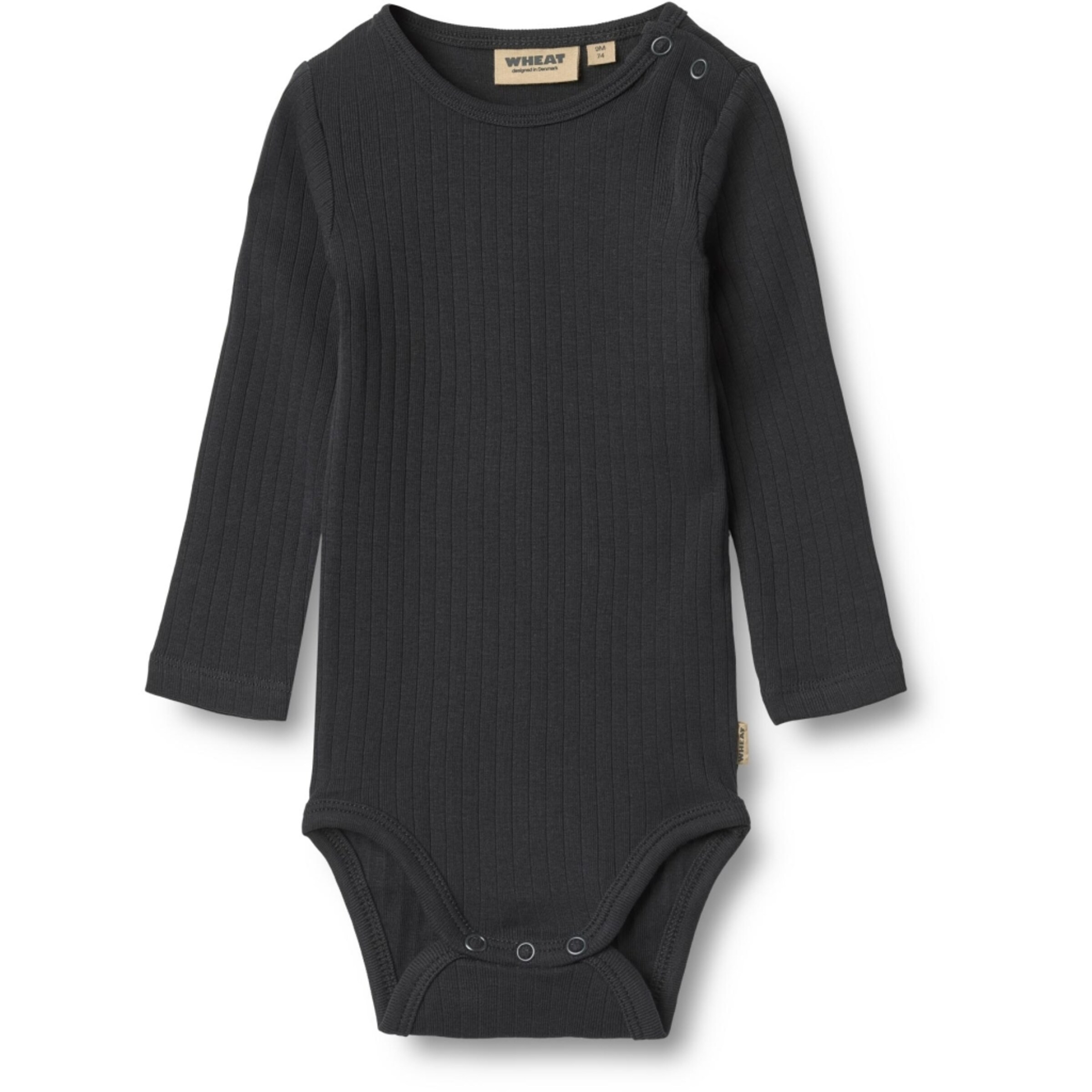 Barboteuse / body 'Spencer' WHEAT en noir