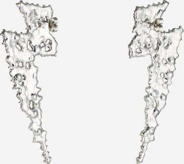 Boucles d'oreilles 'NYNNE' PIECES en argent