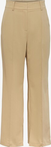 Y.A.S Wide leg Broek 'Cuta' in Beige: voorkant