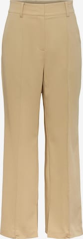 Wide Leg Pantalon 'Cuta' Y.A.S en beige : devant