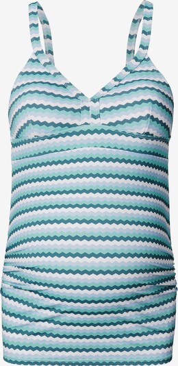 Esprit Maternity Tankini in hellblau / petrol / weiß, Produktansicht