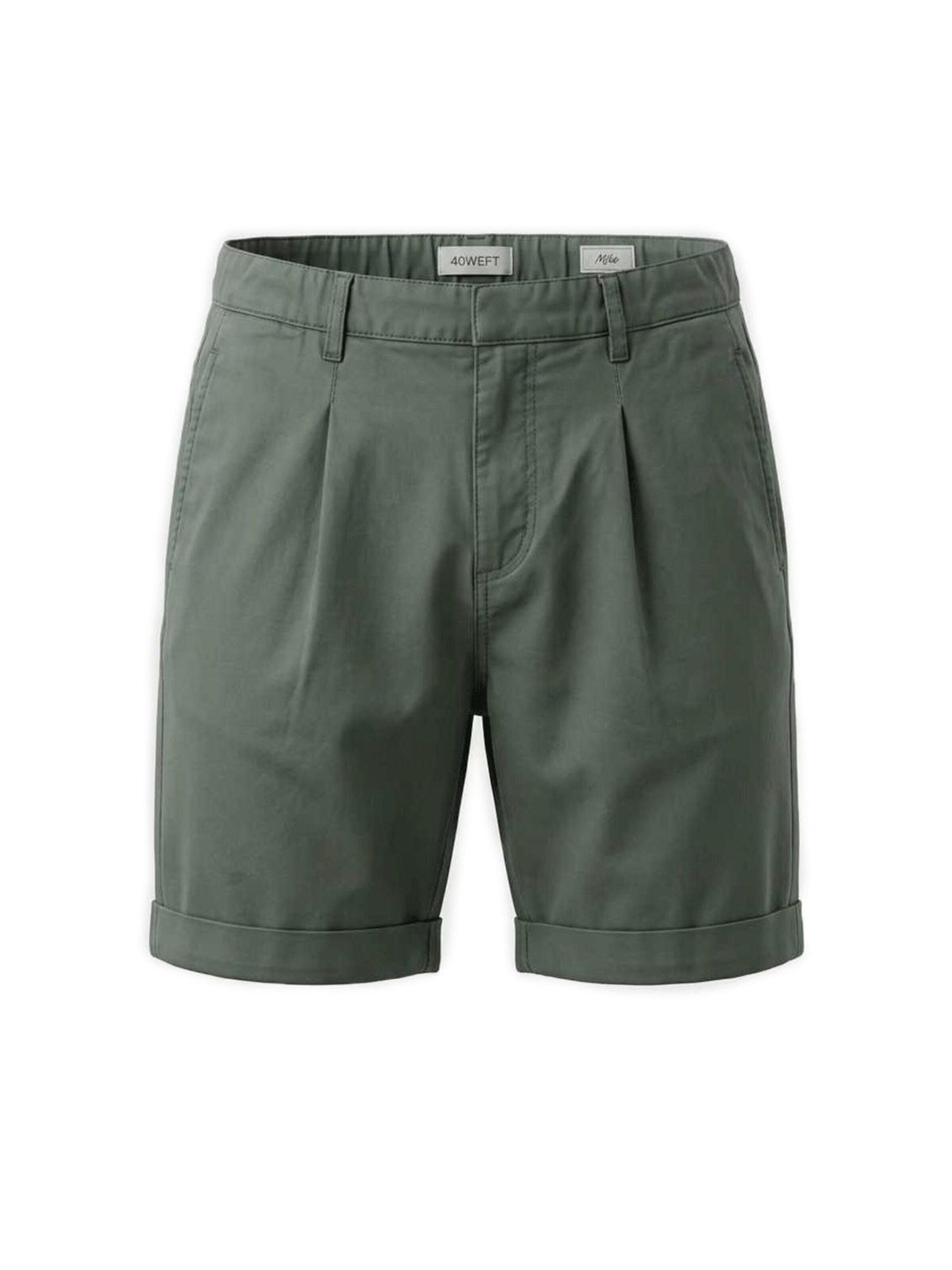 regular Pantaloni di 40weft in verde: frontale