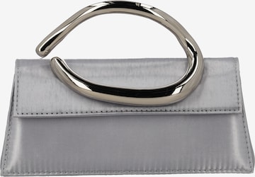 faina Clutch in Zilver: voorkant