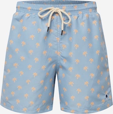 FAGUO Board Shorts 'MIMIZAN' in Blue: front