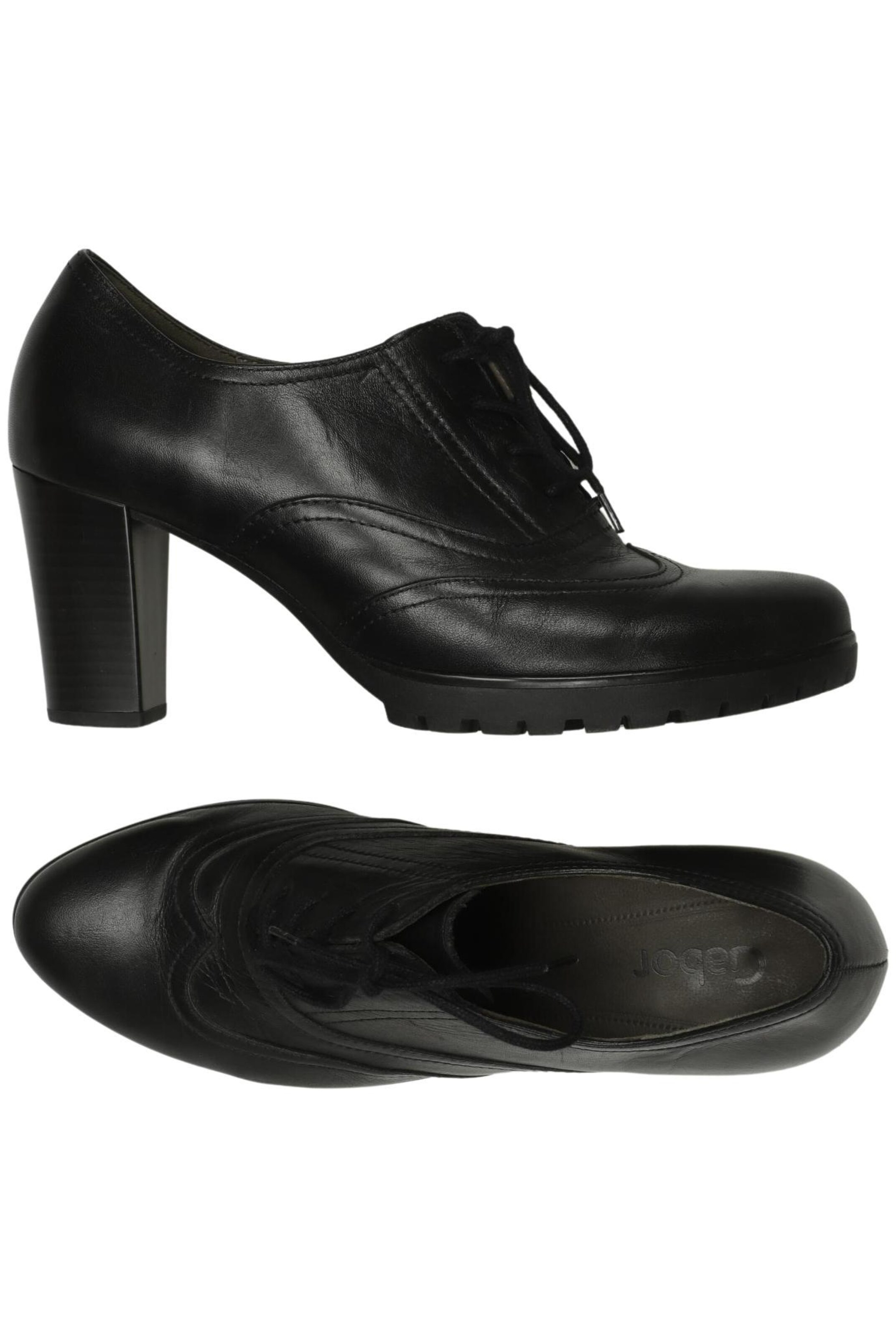 GABOR Halbschuh 38 in Schwarz: Vorderseite