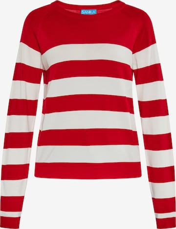 SANIKA Pullover in Rot: Vorderseite