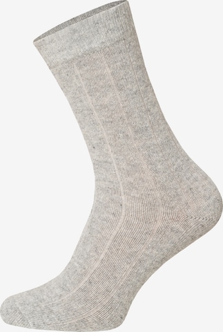 HomeOfSocks Socken 'HOS218' in Grau: Vorderseite