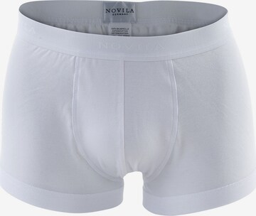 NOVILA Boxer shorts in White: front