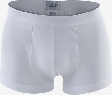 Boxers NOVILA en blanc : devant