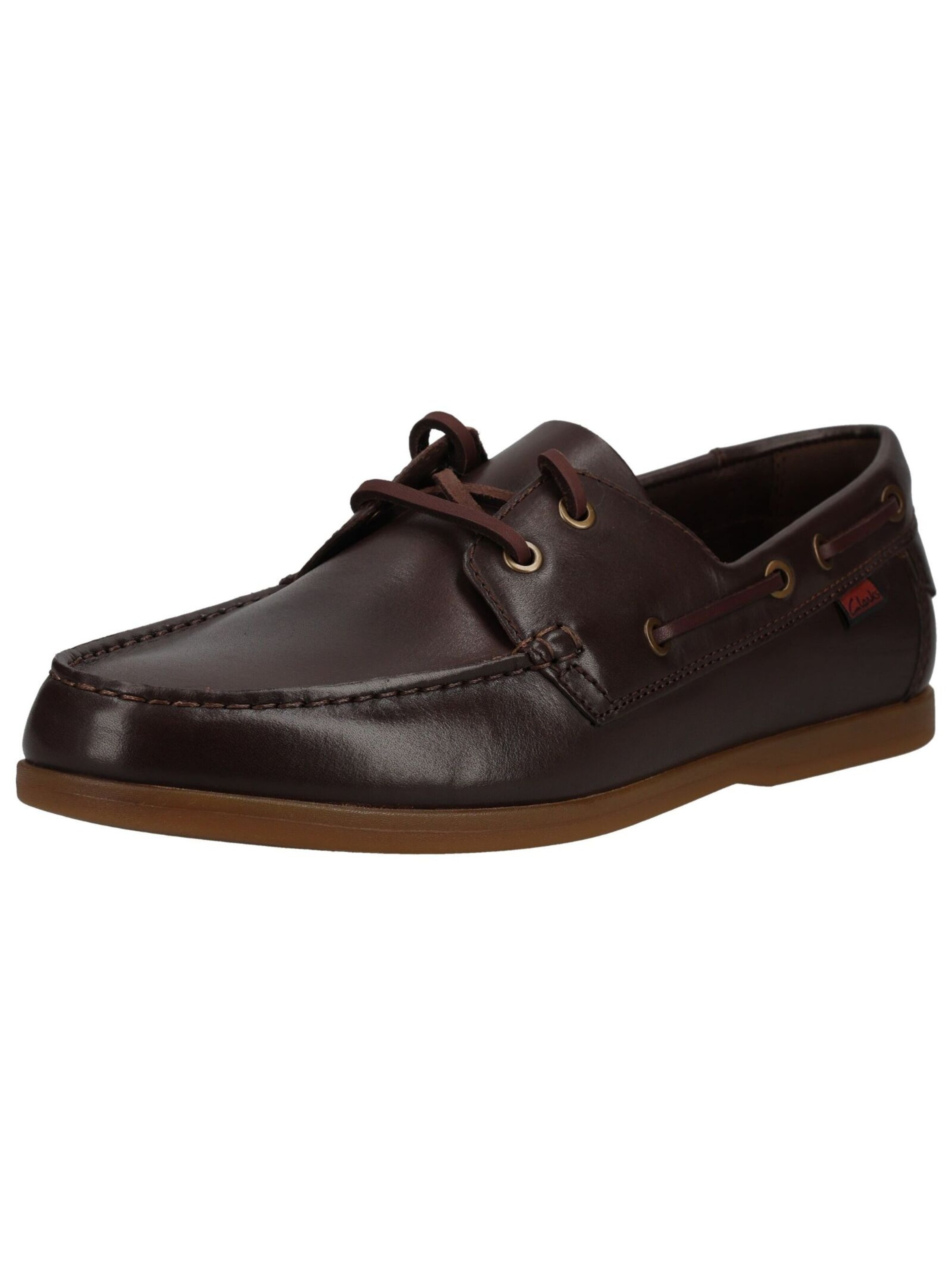 CLARKS Мокасины 'Charmouth' в Коричневый: спереди