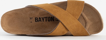 Bayton Pantoletter 'Penelope' i brun