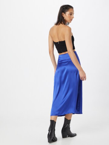 OBJECT Spódnica w kolorze niebieski