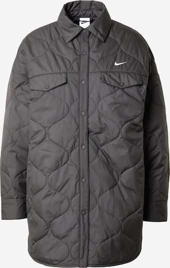 Nike Sportswear Jacke 'ESSNTL' in schwarz / weiß, Produktansicht