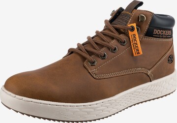 Dockers by Gerli Boots in Bruin: voorkant