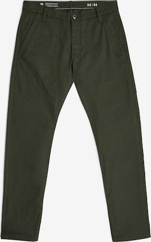 Regular Pantalon chino 'Morry' G-STAR en gris : devant