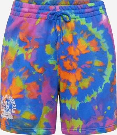 ADIDAS ORIGINALS Shorts in himmelblau / hellgrün / orange / pink, Produktansicht