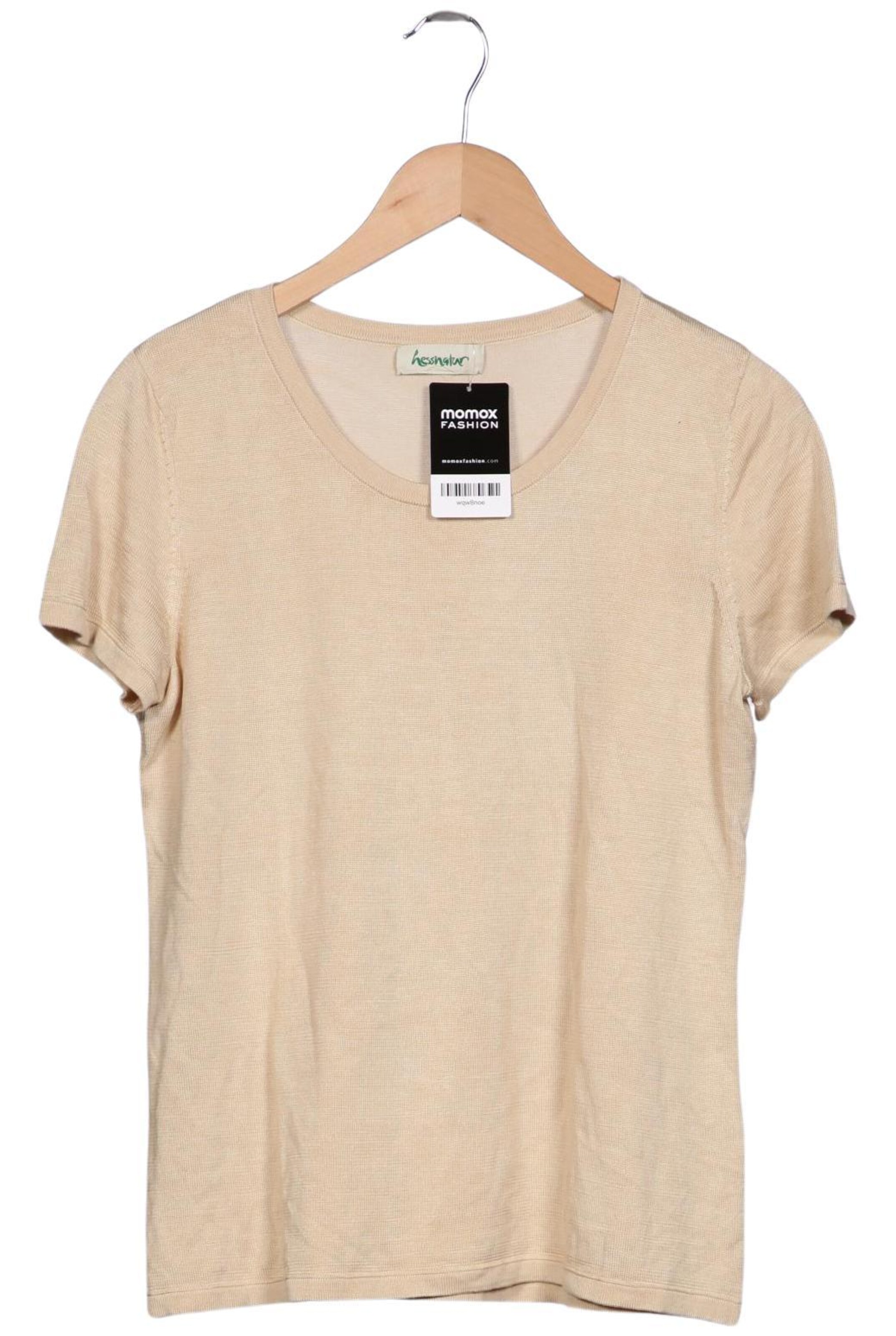 hessnatur Sweater & Cardigan in M in Beige: front