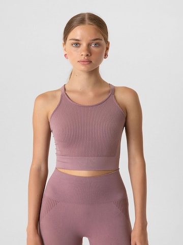 No Matter What Top in Roze