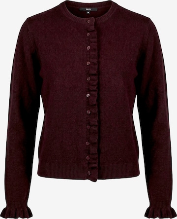 Cardigan zero en marron : devant