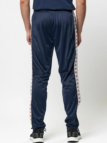 Coupe slim Pantalon 'Banda Astoria' KAPPA en bleu