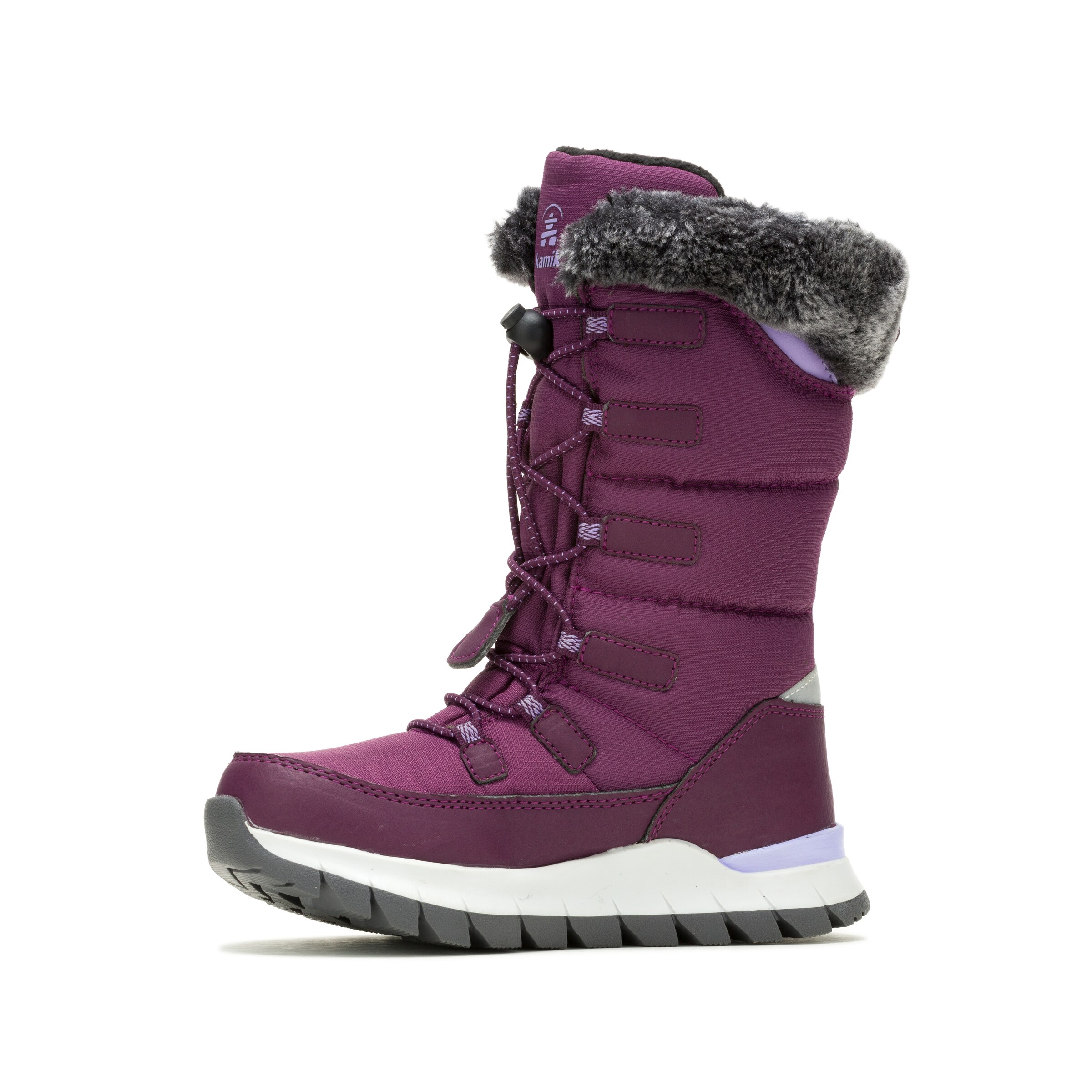 Kamik Snow Boots in Purple: front