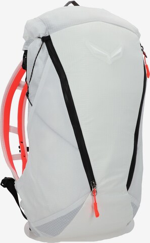 SALEWA Sports Backpack in White: front