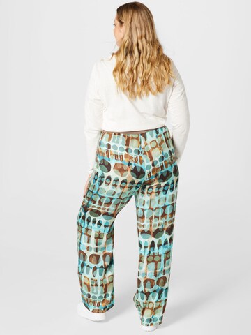 SAMOON Loose fit Pants 'Carlotta' in Blue