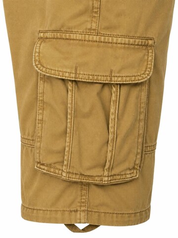 INDICODE Regular Cargo Pants in Yellow