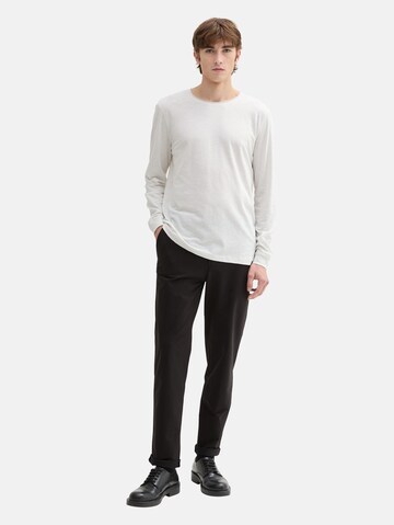 TOM TAILOR DENIM Tapered Chino in Zwart