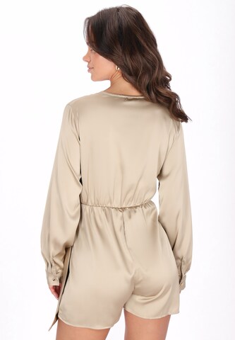 faina Jumpsuit in Beige