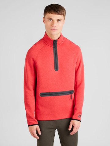 Nike Sportswear Μπλούζα φούτερ σε κόκκινο: μπροστά