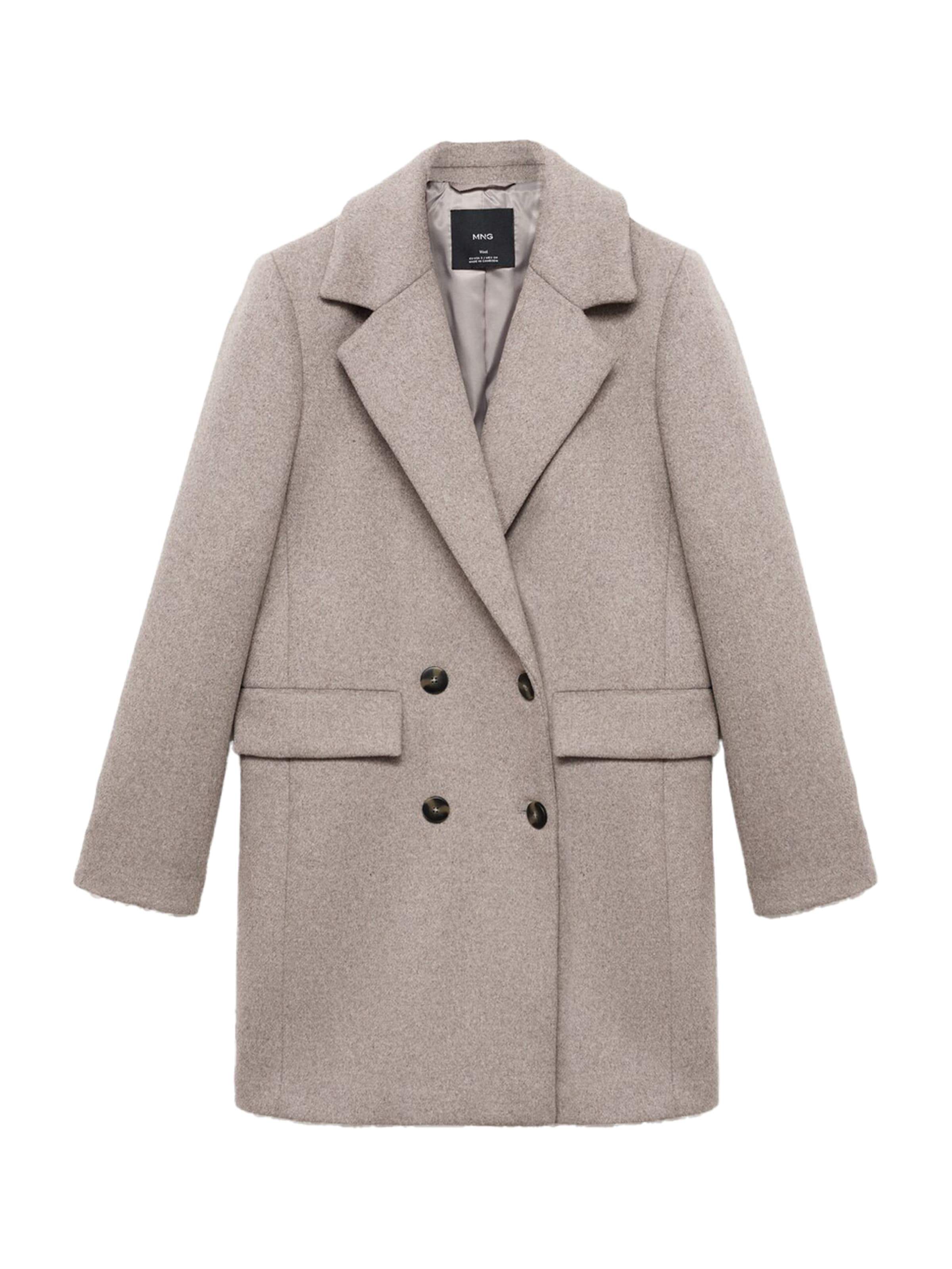 MANGO Mantel 'Dali' in Braun: Vorderseite