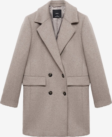 Palton de primăvară-toamnă 'Dali' de la MANGO pe maro: față