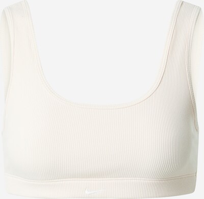 NIKE Soutien-gorge de sport 'ALATE' en poudre / blanc, Vue avec produit