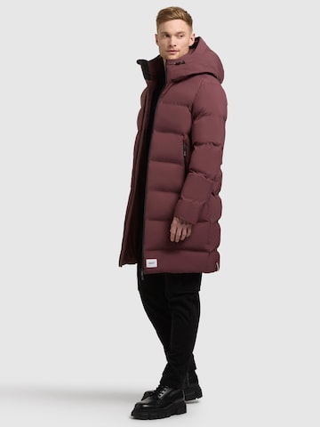 Manteau d’hiver 'CAIUS3' khujo en rouge