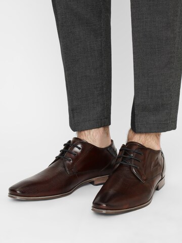 bugatti Lace-Up Shoes 'Morino' in Brown